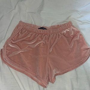 brandy melville velvet shorts